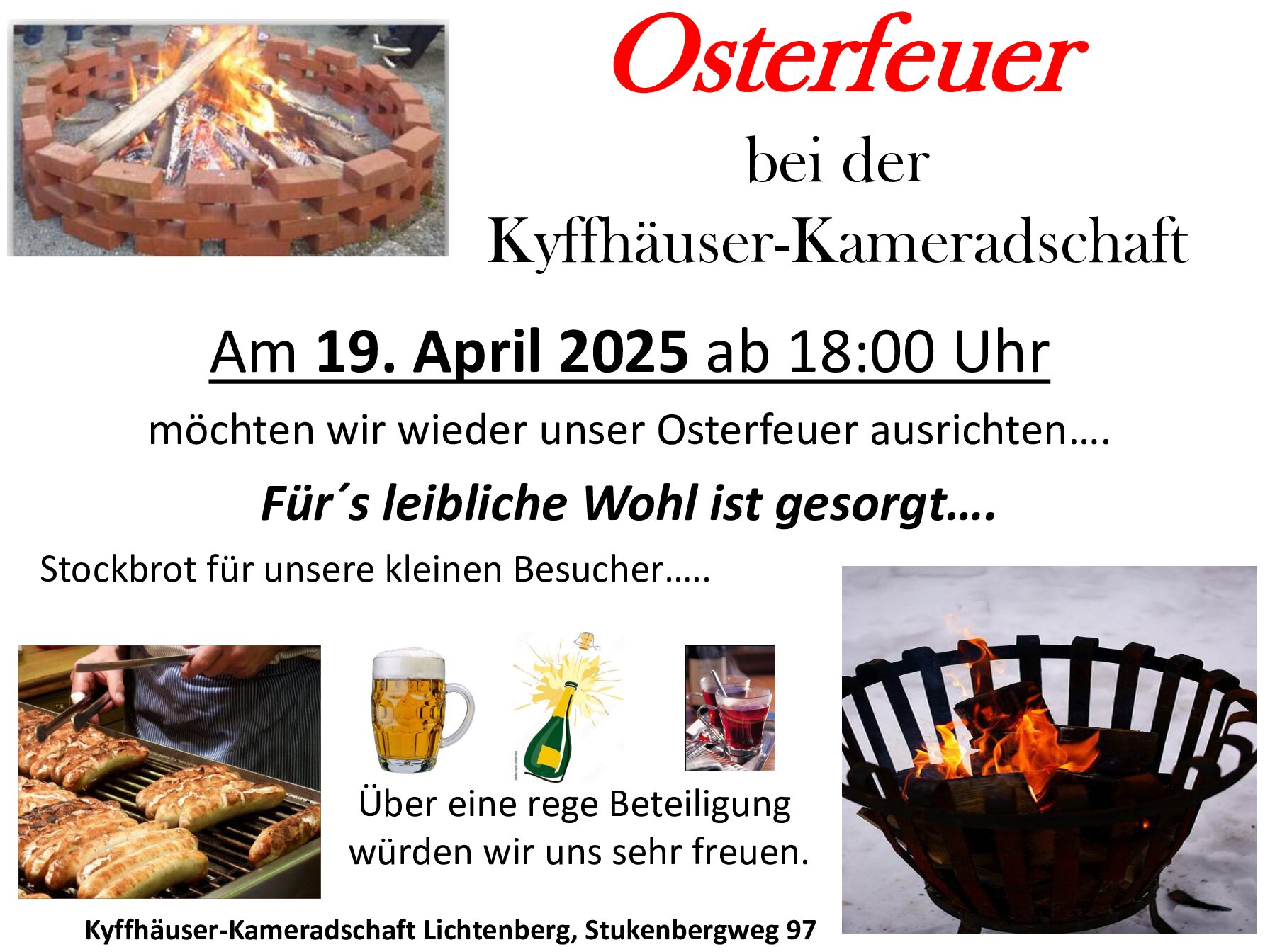 Osterfeuer 2025